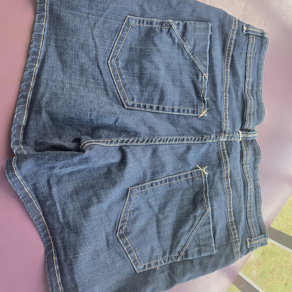Blue Denim Shorts